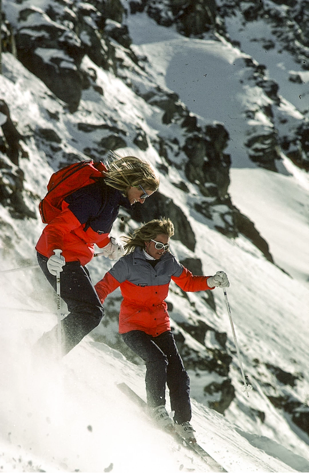 Niki Jane Oakshot NZ & Heidi Rendal AUS & CH Verbier3