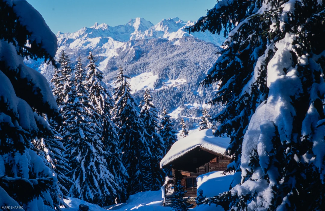Verbier Winter Scenery 80s-61