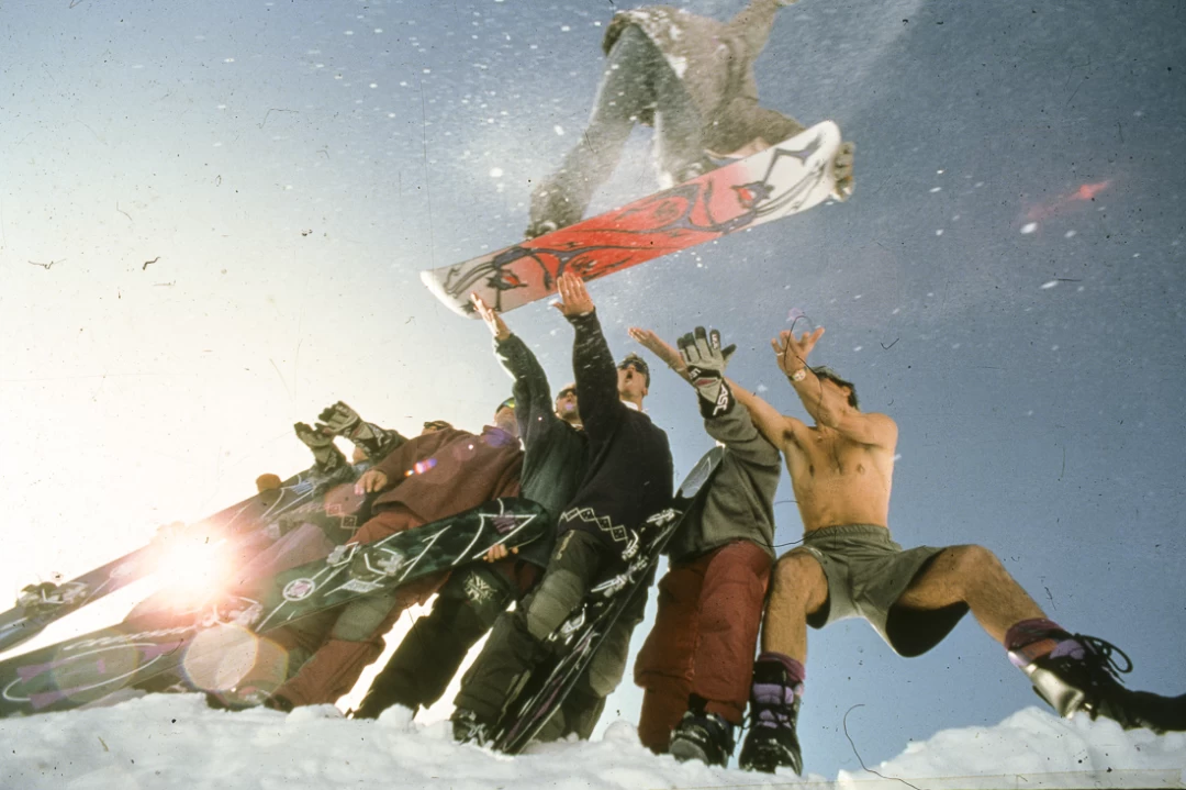 Wild Duck CH shoot Anzere Switzerland 90's