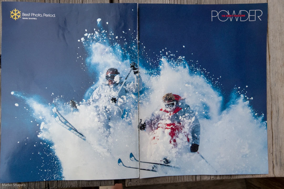 Powder Mag 1984 _Best Photo Period_ John Falkiner & Ace Kvale